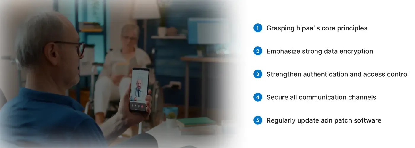 Info-Image-Telemedicine-and-HIPAA_-Superior-practices-for-achieving-compliance.webp