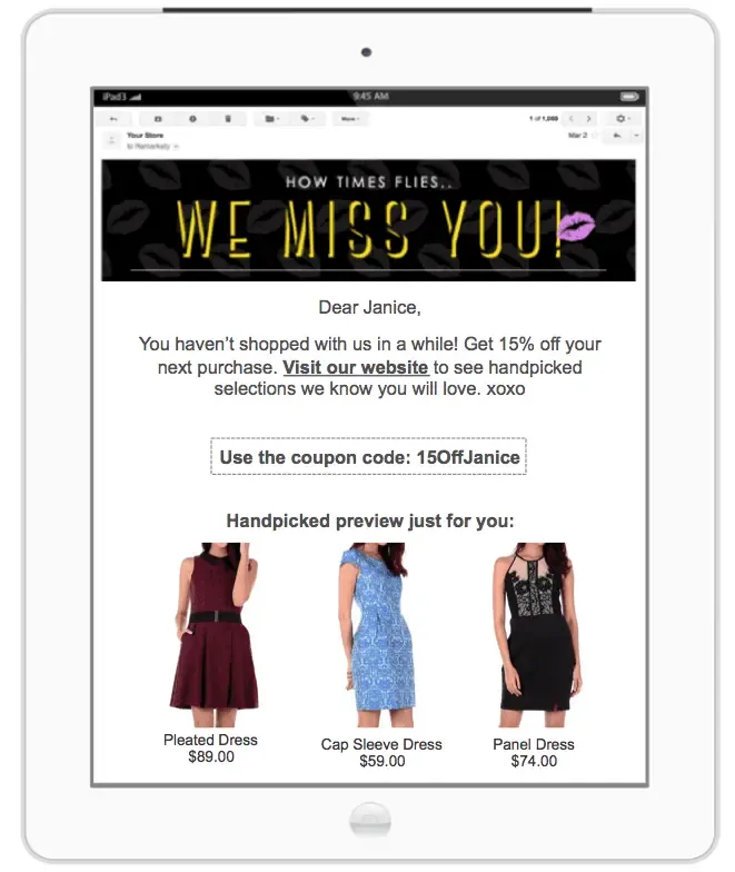 Emails and Remarketing